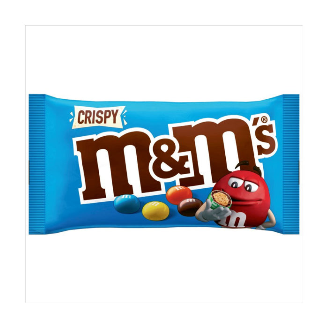 M&M CRISPY BAG 36G